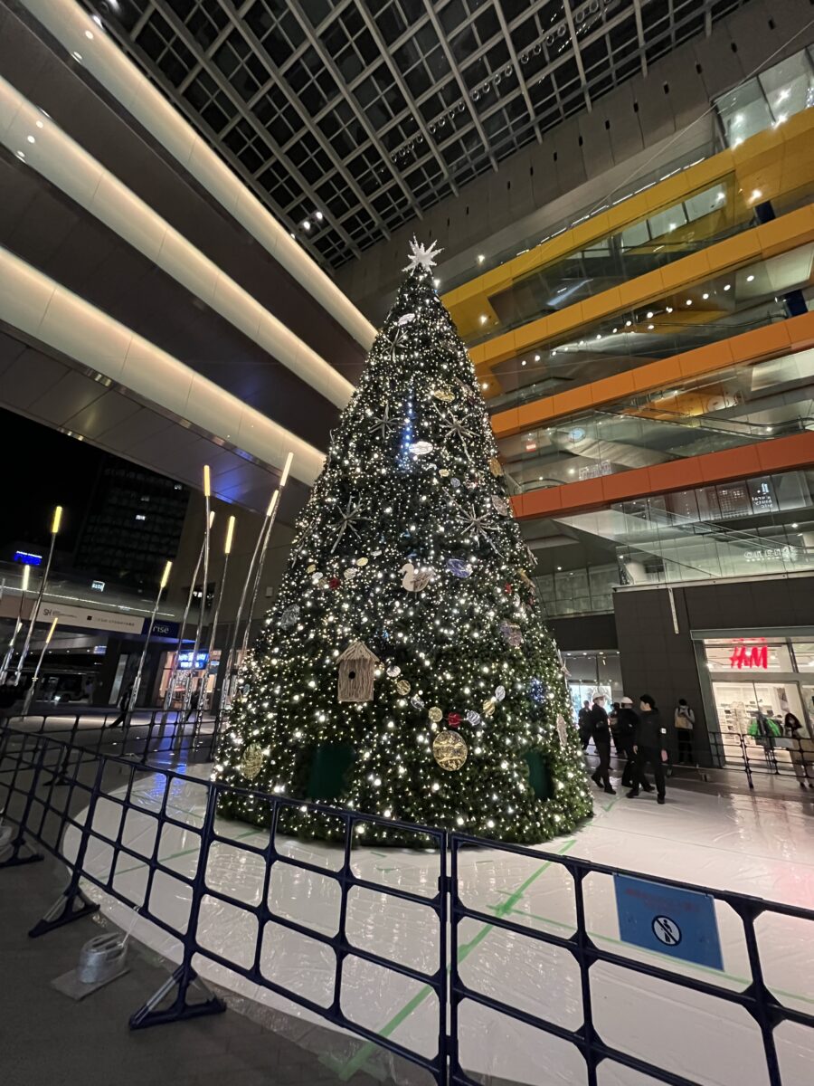 二子玉川ライズショッピングセンターのクリスマスツリー