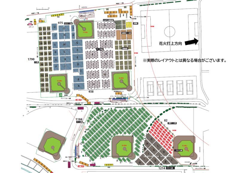 座席配置図